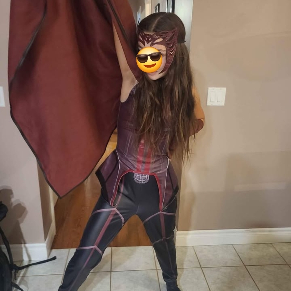 Scarlet Witch Costume - Black and Red